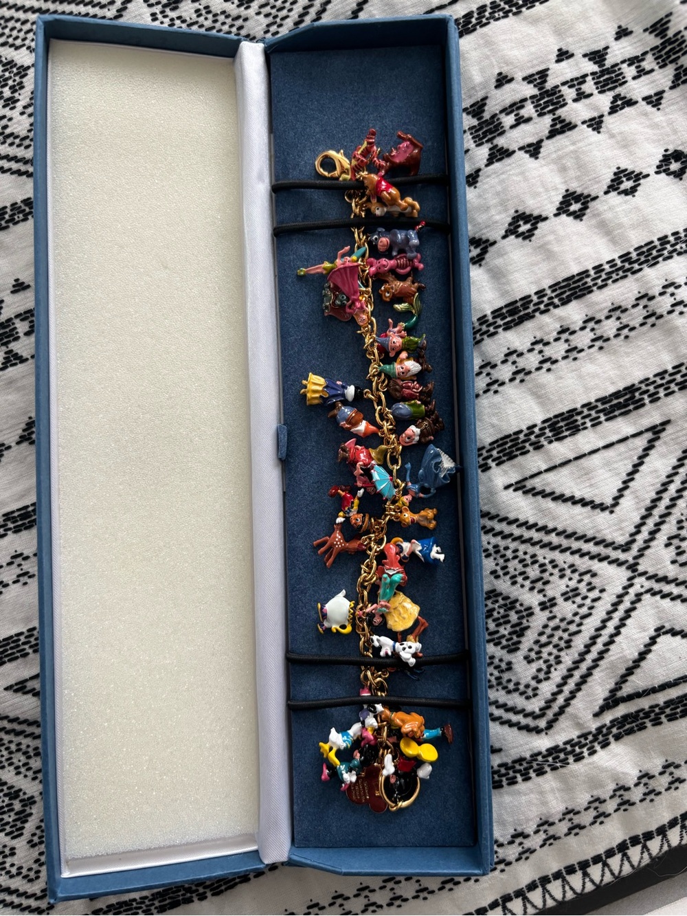The Ultimate Disney Character Charm Bracelet Bradford Exchange Mickey Minnie - Picture 8 of 17